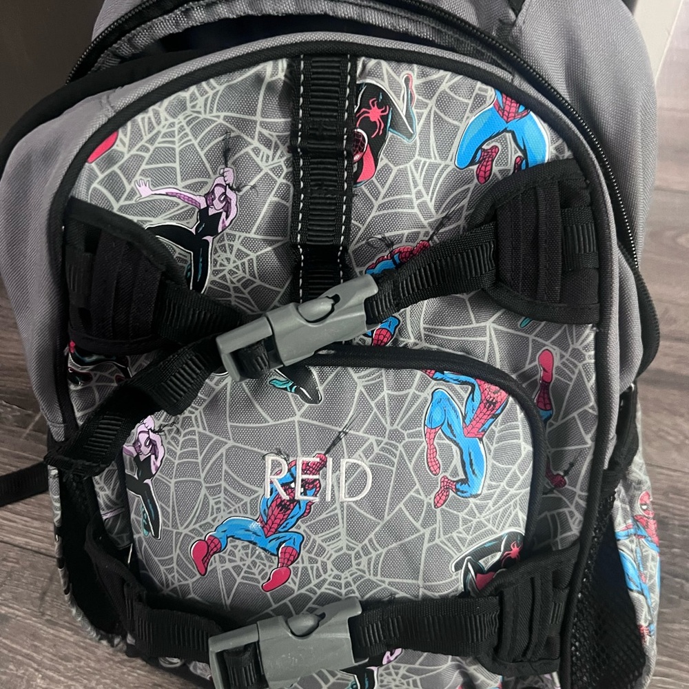Spider-Man Gray Backpack